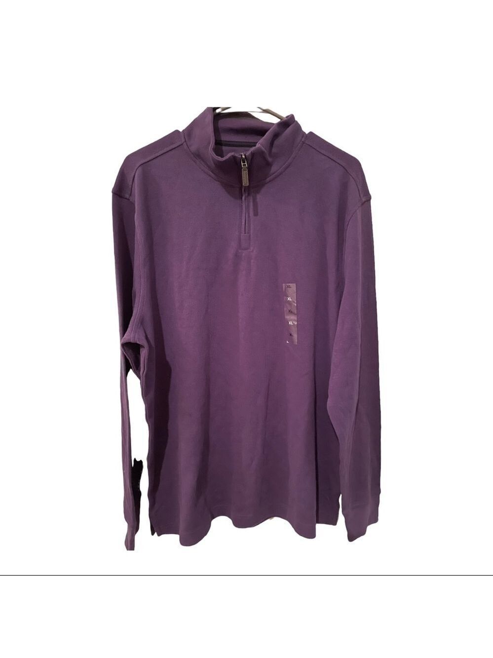 Club Room Ls French Rib In Dark Fig — image 3 of 8